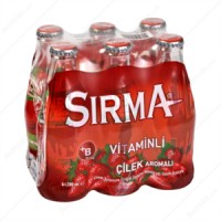 6'lı Sırma C Plus Çilekli Maden Suyu